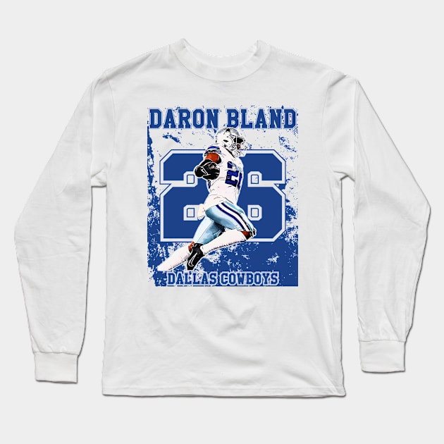 Daron bland || dallas cowboys Long Sleeve T-Shirt by Aloenalone